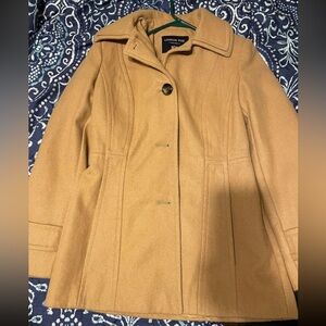 London Fog Tan Peacoat